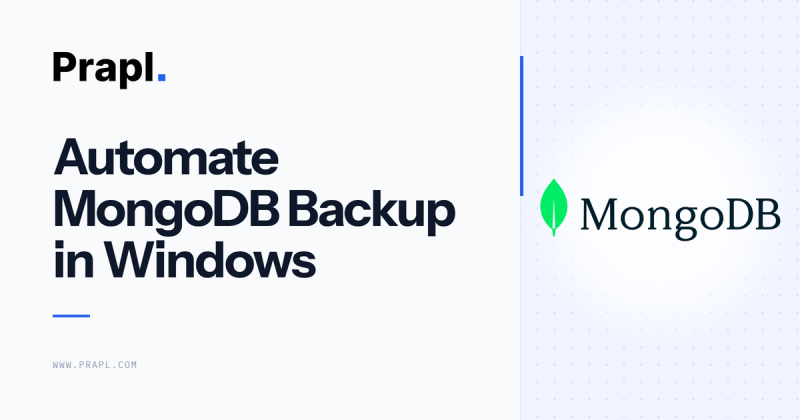 automate mongodb backup