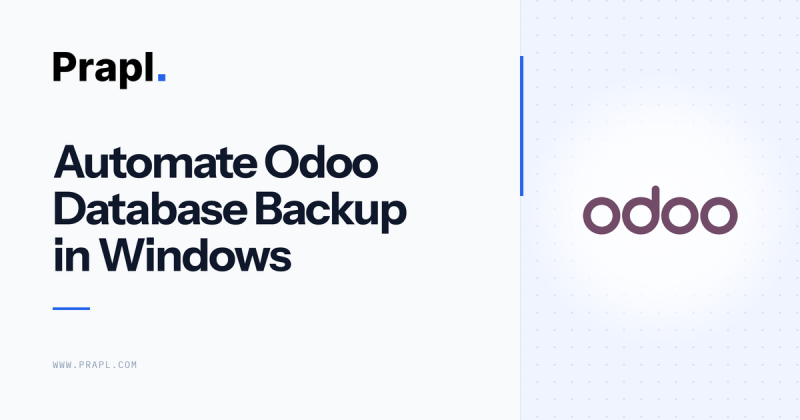 backup odoo database