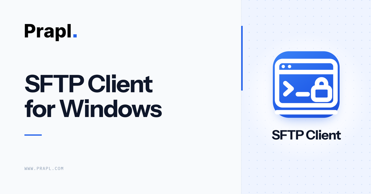 sftp desktop client for windows